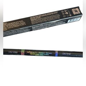 MoBeauty Precision Brow Pencil & Brush - Black